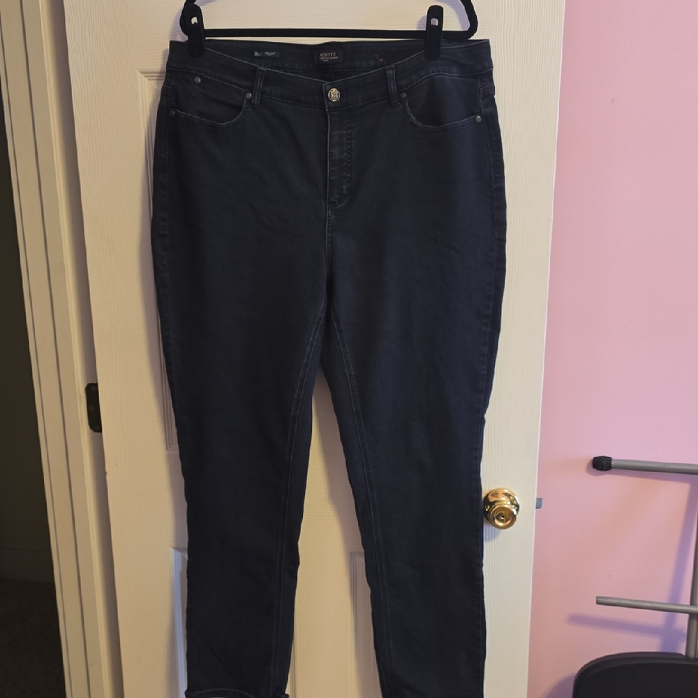 Talbots Women's Navy Skinny Jeans